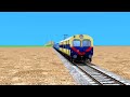 TRAINS VS GIANT HILL CLIMB || BUMPY RAILROAD | Train Crashes – Train Simulator 2022