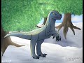 Blue (Jurassic World speedpaint)