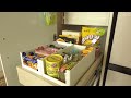 Kitchen tour of living alone for 10&more years, kitchen wares & utensils. How to organize kitchen