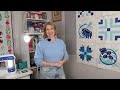 Tour of my small sewing room space!