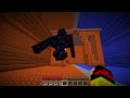 JJ's LAVA Tunnel vs Mikey's WATER Tunnel Elemental Battle in Minecraft - Maizen