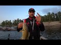 LAKE NIPISSING BASS FISHING- Using Garmin Livescope-Top water , drop shots, swim baits .