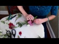 DIY Delicate Floral Crown by Flower Moxie