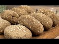 With healthy bread without flour, you can live 100 years! Quick recipe with chickpeas! In 5 minutes