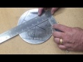 Easiest Way To Find The Center Of A Circle.