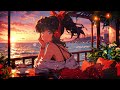 cozy sunset🏕️Lo-fi Japanese Hiphop piano Mix radio – beats to sleep/study/relax to ☕【作業用・勉強用・読書用BGM】