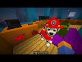 5 HACKS DE CONSTRUCCIÓN CONTRA APOCALIPSIS PAW PATROL EN MINECRAFT 😱