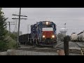 Toledo Industrial Railroad TIR at Ironville Tower interchange train with Norfolk Southern GMTX 2214