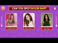TAYLOR SWIFT Music Quiz Test 🎤👩‍🎤 | ⚠️Only for REAL Swifties 👩