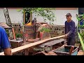 Mahogany and acacia teak wood ‼️ Assembled serkel chainsaw
