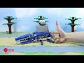 Building LEGO Kinetic Sculptures: Infinity Flower, Wave,...