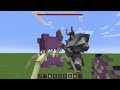 Ferrous Wroughtnaut Vs Mutant Beasts and Mutant More in Minecraft