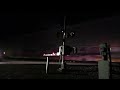 Norfolk Southern Mixed Freight Train at Night: Church Street Railroad Crossing, Madison, AL