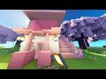 Minecraft: Cherry Blossom Survival House Tutorial🏠