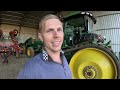 Winding Them Out | Track Width Adjustment On A John Deere 8370RT | Widening Tracks