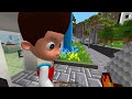 TÚNEL SECRETO HACIA EL BANCO DE LA PAW PATROL EN MINECRAFT 💰