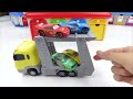Disney Cars Pixar Lightning McQueen & Tayo Bus with Rainbow Slide gumball | ToytubeTV