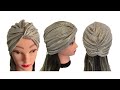 Make  your own TWISTED TURBAN |easy DIY