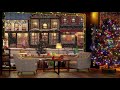 Christmas Coffee Shop Ambience with Relaxing, Instrumental Christmas Music Playlist