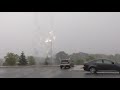 Severe Thunderstorm in Ithaca New York 6/21/2021 Part 2