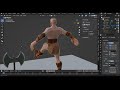 Build a Barbarian Game Character in Blender From Scratch
