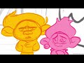 When your lil bros are scared of your pet - TROLLS BAND TOGETHER ANIMATIC