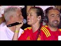 EUROCOPA | La Selección Española vibra con el himno POTRA SALVAJE de  Isabel Aaiún en CIBELES