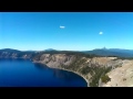 Crater lake overlook