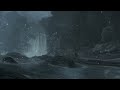 Heavy Snowstorm in the Mountains | Skyrim Winter Ambience | Skyrim/Elder Scrolls Music & Ambience