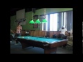 Alex and friends playing billiards on a very sad day.