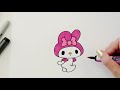 HOW TO DRAW MY MELODY SANRIO