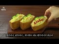 A Pocket Made of Sandwich Bread?? Cabbage Egg Salad Bread, Korean Street Food