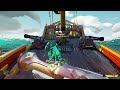 I got the Golden Skeleton Curse in Sea of Thieves (PvP)