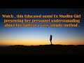 Educated Sunni Muslim girl accepts Jesus explaining why and exposing Quran