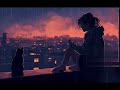 lofi rain and sun/ 1+ hour of night study [time for relax, concentration and good vibes]