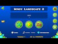 Geometry Dash - Windy Landscape (Hard demon) - WOOGI1411