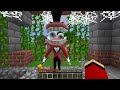 ALL SCARY MONSTERS FROM DIGITAL CIRCUS vs Paw Patrol Security House minecraft JJ and Mikey - Maizen
