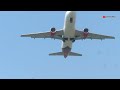 WOW DEKET BANGET!! Lihat Pesawat Haji 2024 Embarkasi Solo Landing & Take Off di Pinggir Jalan Raya