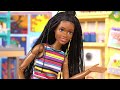 Barbie Dolls Summer Camp Morning Routine with Arts & Crafts