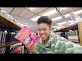 *cozy* library vlog ☁️🎧🕯️ spend the day book shopping at the library + BOOK HAUL