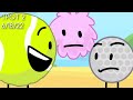 Every time Tennis Ball spoke in BFDI/BFDIA/BFB/TPOT / Evolution of TB's voice [UPDATED]