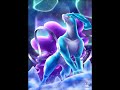 Suicune And the Northern Lights Cinemagraph (Sky Peak Snowfield Re-orchestrated )