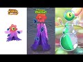 ALL Dawn of Fire Vs My Singing Monsters Vs Flasque Version Redesign Comparisons ~ MSM