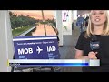 Inaugural flight from Mobile to Washington D.C. takes off
