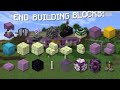 Building With Every End Block in Minecraft Hardcore