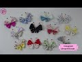 MAKING BUTTERFLY FROM WASTE FABRICS / Recycling Of Leftover Fabric / Sewing Tutorials / DIY / Idea