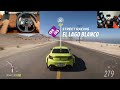 NEW TOYOTA GR86 Rocket Bunny | STEERING WHEEL + PEDAL CAM |  FORZA HORIZON 5 | Realistic Gameplay