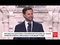 JD Vance Gives Message To Donald Trump After Accepting VP Nomination At The RNC