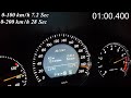 Mercedes C280 C300 W204 231PS 0-250 km/h Acceleration Top speed Vmax  by @garagashi481