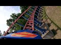Riding the Superman Roller Coaster at Six Flags America! Multi-Angle Onride POV! 4K 60FPS